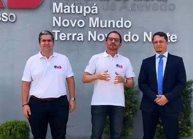 Notícia destaque: Comitiva da OAB-MT visita oito escritórios em Peixoto de Azevedo e Guarantã e se reúne com advocacia em geral